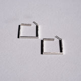 TUOHI Jewelry KANTTI Square Earrings, Medium