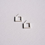 TUOHI Jewelry KANTTI Square Earrings, Small