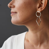 TUOHI Jewelry MUOTO Statement Earrings